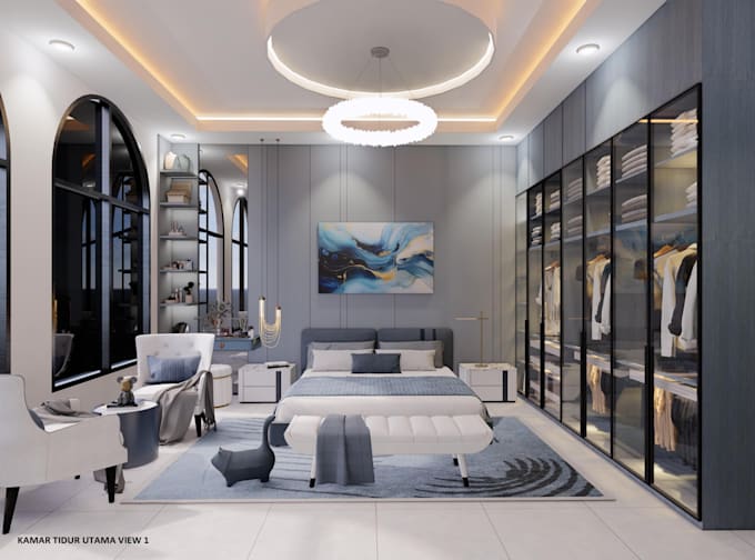create realistic interior design for your space