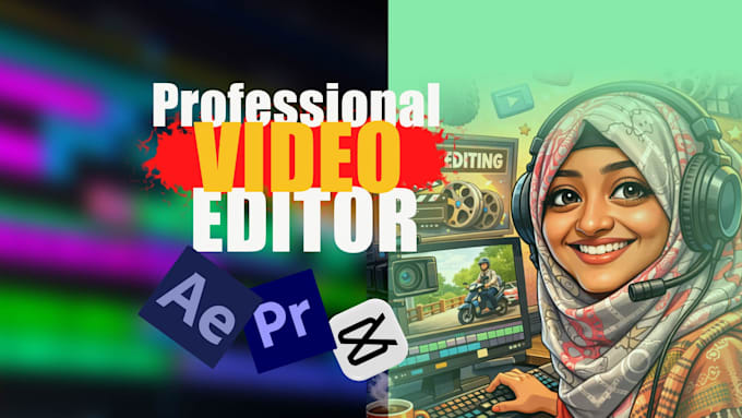 edit your youtube video and thumbnail design professionally