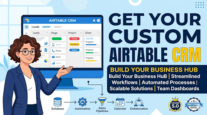 setup airtable automation crm airtable daabase airtable interface softr