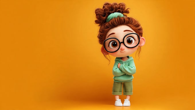 draw cute cartoon character