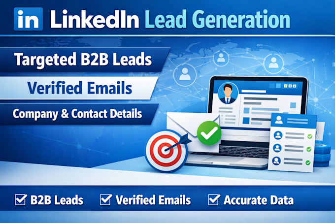 Provide targeted linkedin b2b leads for your business by Op_gondabad ...