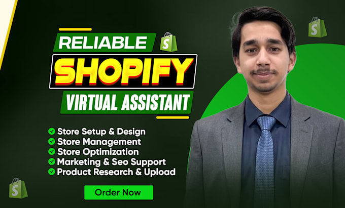 be your shopify virtual assistant, store manager, and expert
