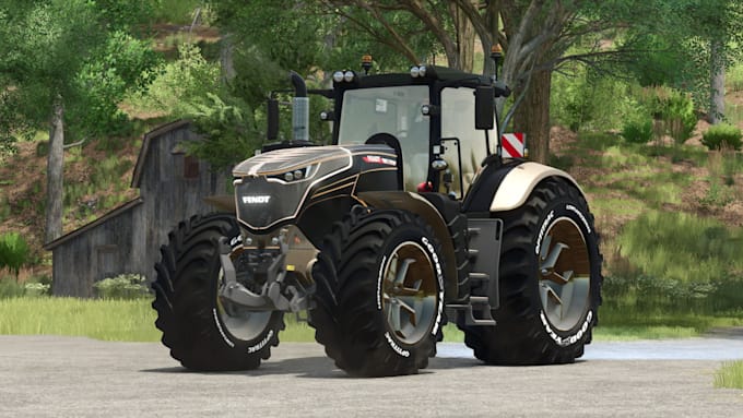 create realistic fs25 tractor mod with mud physics and rain optimization