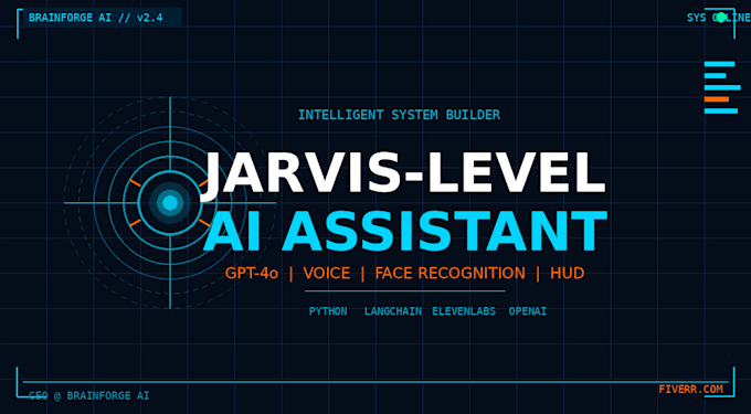 build a custom ai assistant or jarvis like voice ai software