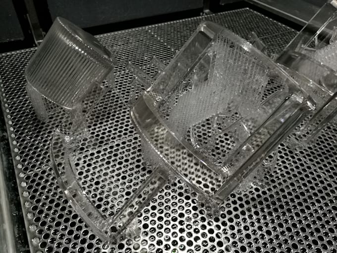 3d print transparent sla parts