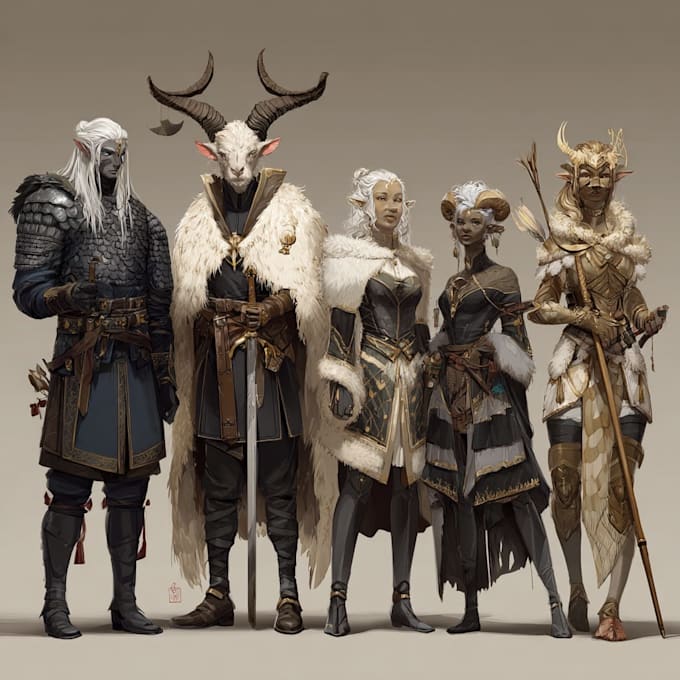 draw your dnd party