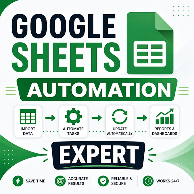 google sheets automation, spreadsheet, excel vba for your business