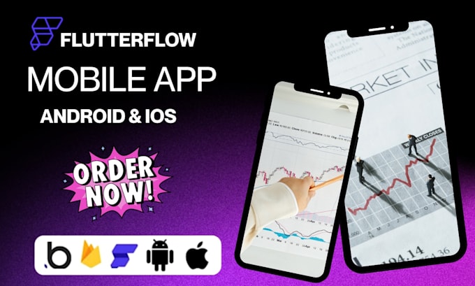 create flutterflow mobile app, booking app, fitness app, fix flutterflow app