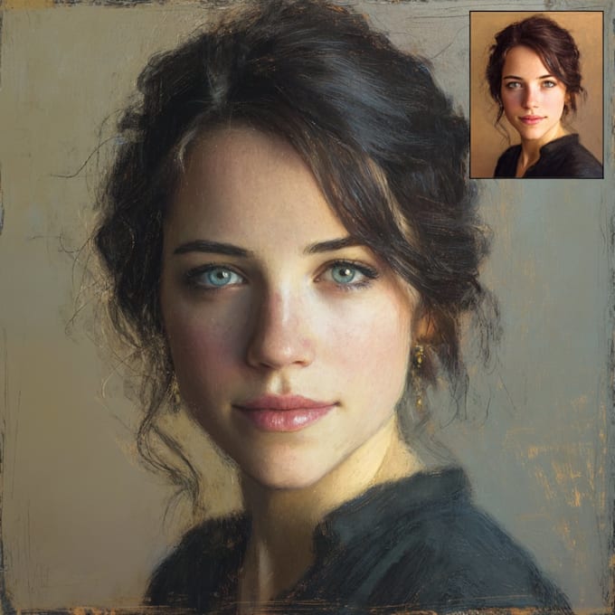 Create a oil painting from your photo by Erasydos | Fiverr