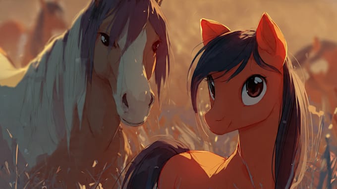 draw mlp character or your pony oc