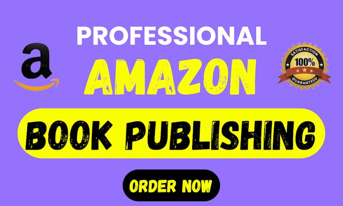 professionally publish and optimize your book on amazon KDP