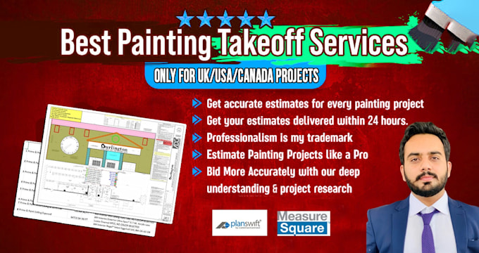do paint takeoff and estimation