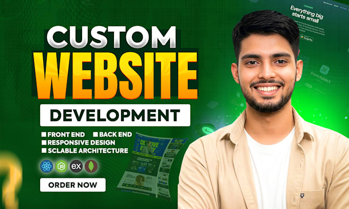 develop custom websites, software, and mobile apps