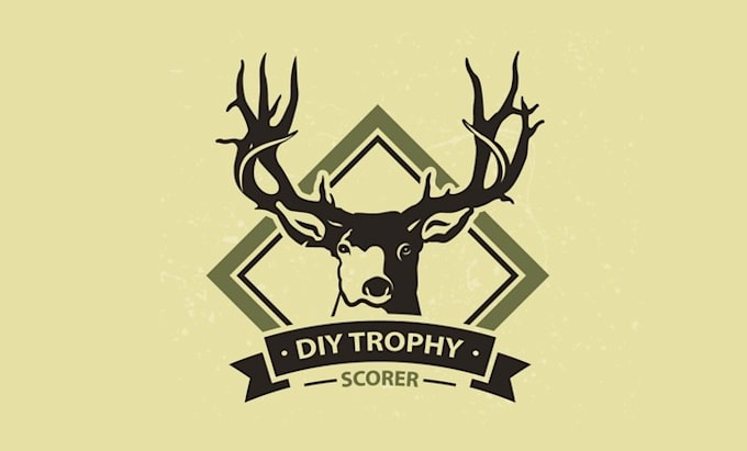 create a unique hunting logo for do it yourself scorer