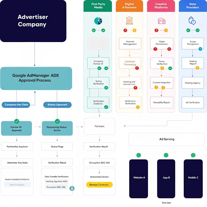 google admanager adx ma approval with multiple companies