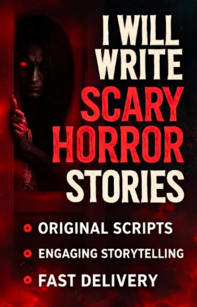 write engaging horror story scripts for youtube videos