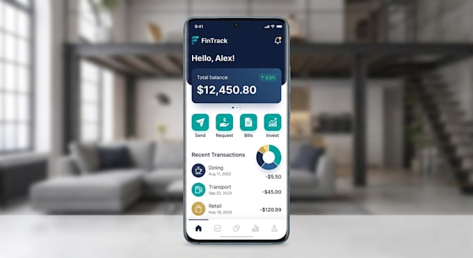 create engaging app UI UX with modern style