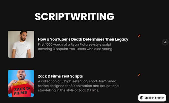 write engaging youtube scripts