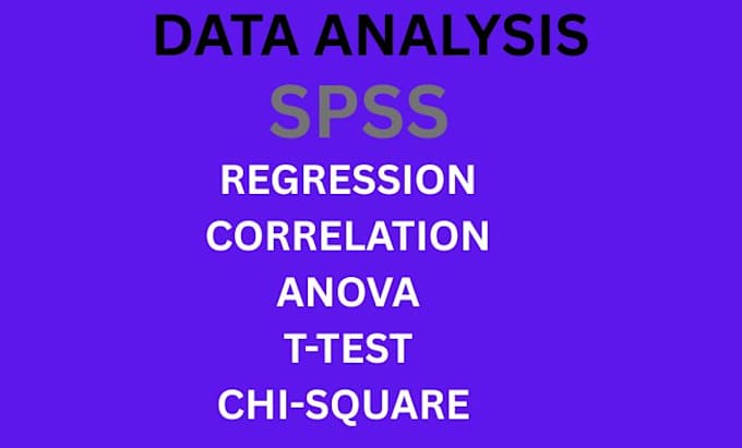 perform statistical data analysis with spss