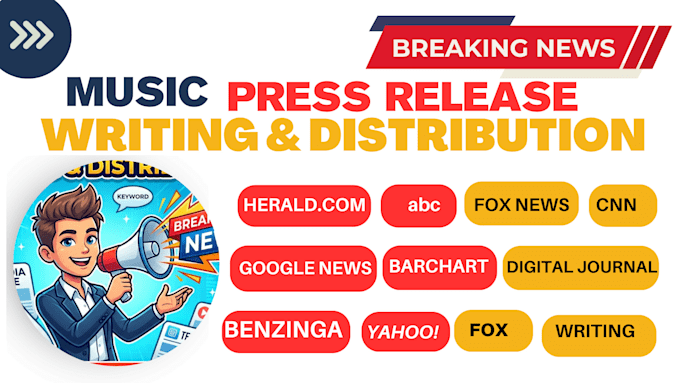 write press release distribution, press release writing or music press release