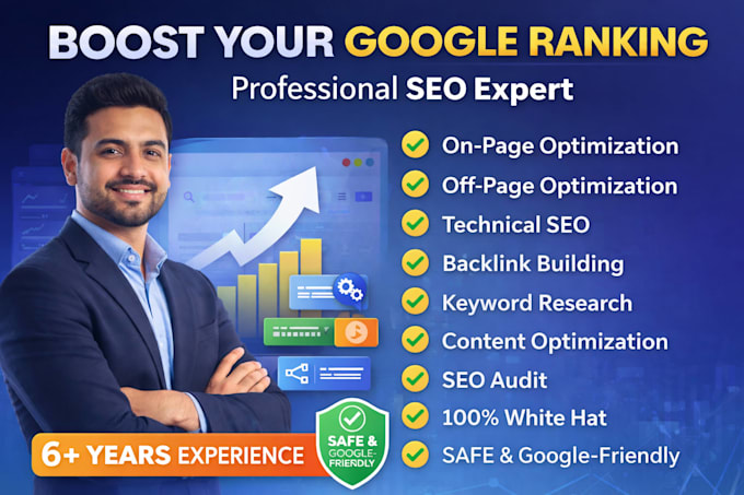 do SEO on page and off page optimization for your website