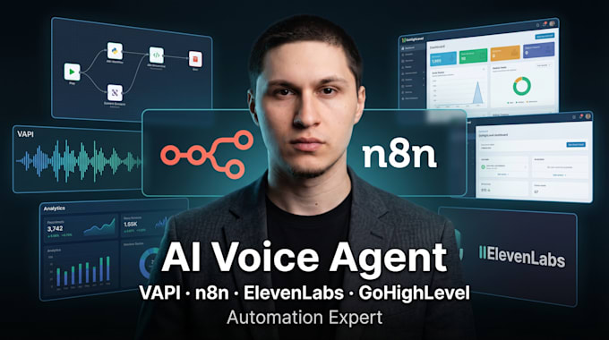Build ai voice agent, ai receptionist and calling agent with vapi, n8n ...