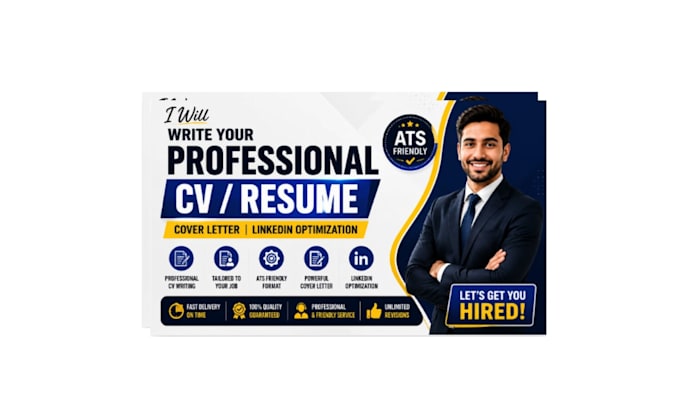 create an ats friendly resume CV and cover letter