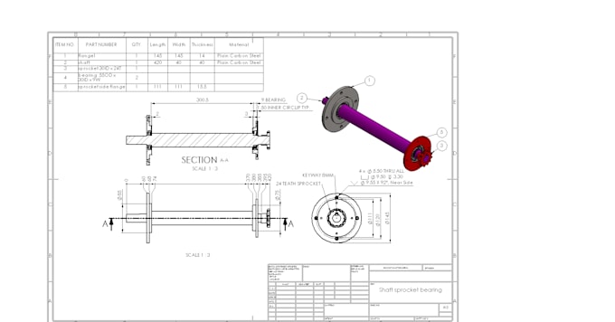 do paper to cad model and their draft