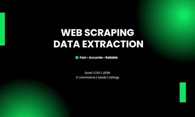 scrape data from any website using python