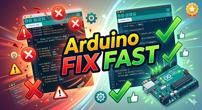 fix your arduino code and simulation errors fast
