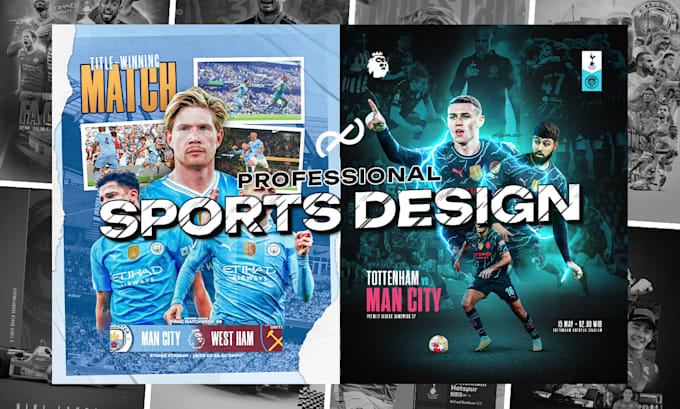 design professional sport graphics media