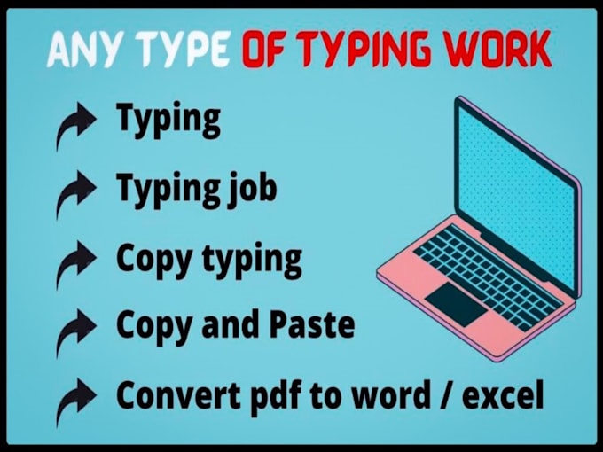 fast typing services, retype scanned documents, format ms word
