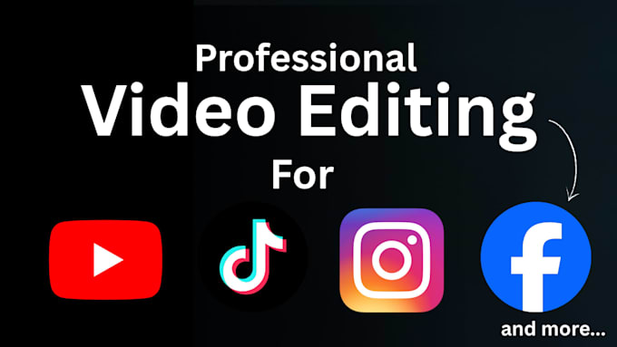 edit pro videos for youtube, reels, tiktok
