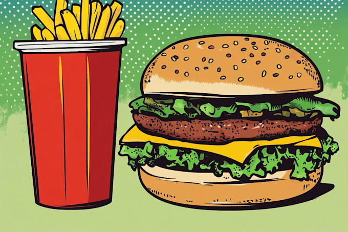 food and drink illustration