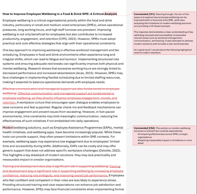 proofread and edit your essay, dissertation or coursework