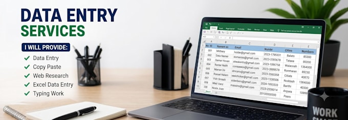 do fast excel to pdf, pdf to excel, and copy paste data entry work
