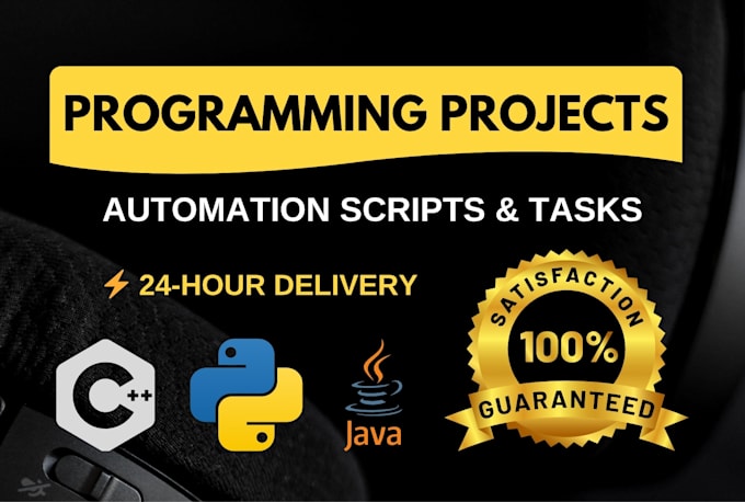 develop python, cpp, or java programs, automation scripts, and technical reports