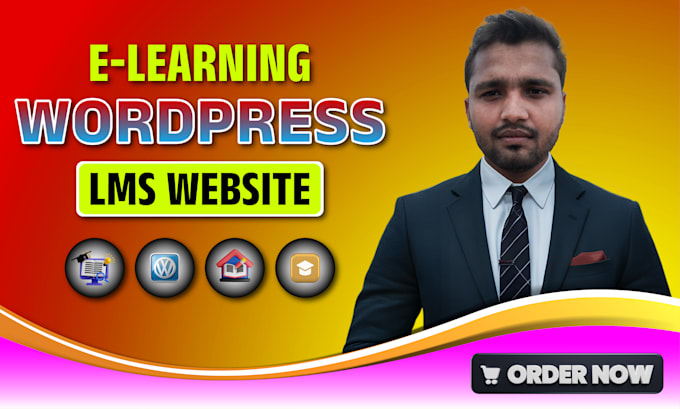 build an attractive wordpress elearning lms website