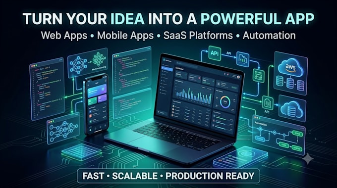 build android apps, windows apps, web apps