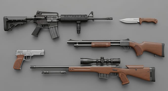 create 3d game assets, 3d game model, unreal engine, 3d props, unity