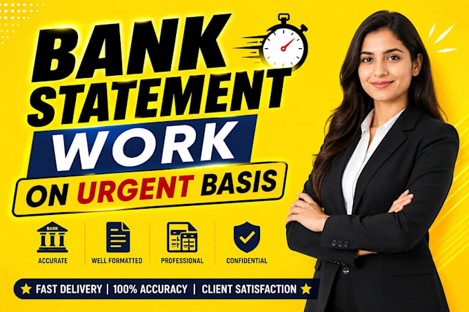 reconcile bank statement PDF to editable format
