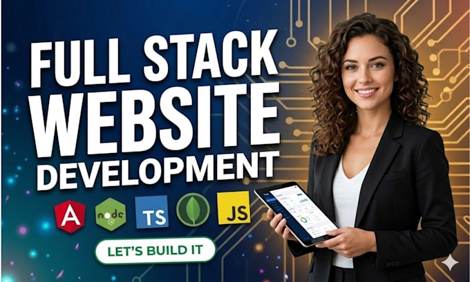 build full stack website ,frontend and backend developer