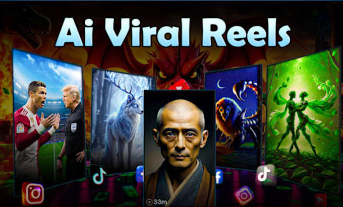 reate viral ai videos, reels, ads and animations