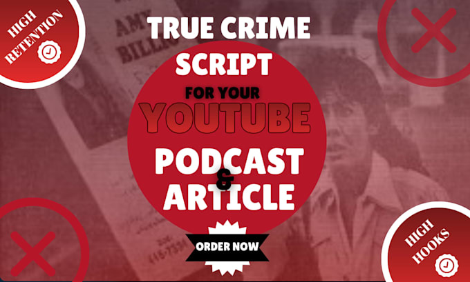 True Crime Podcast Script Examples Write engaging viral true crime scripts with high retention for your ...