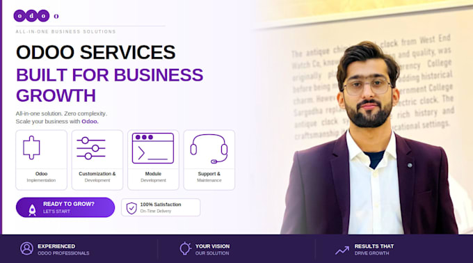 develop, customize and implement odoo erp for your business