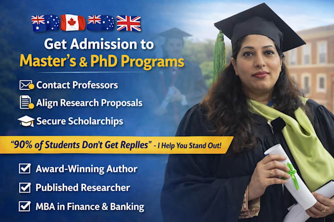 approach professors for msc and phd, plus research proposal