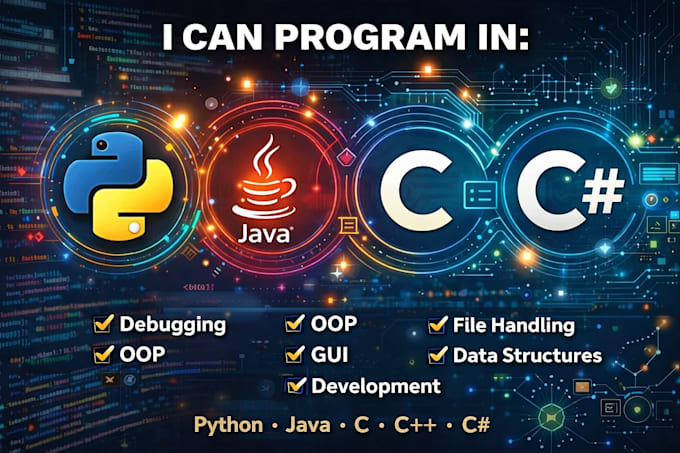 create custom python program