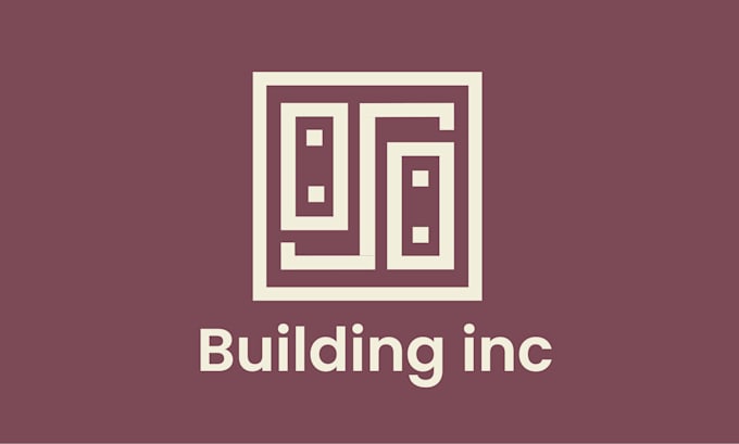 design a modern minimalist monogram logo