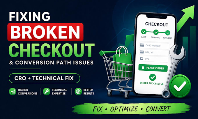 fix broken checkout and conversion path issues