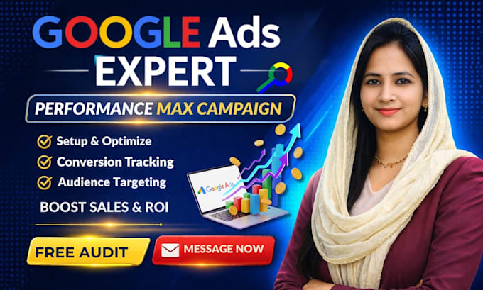 setup and optimize google ads performance max pmax campaign for sales